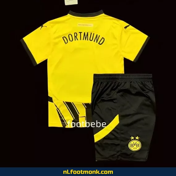 Borussia Dortmund Voetbalshirt Kinderen 2024-2025 – Champions League – Origineel Voetbalshirt, Personaliseerbaar – Goedkope Voetbalshirts Online