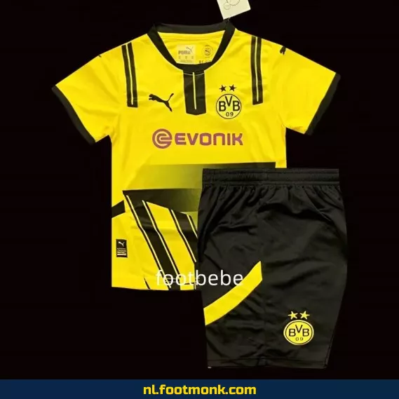 Borussia Dortmund Voetbalshirt Kinderen 2024-2025 – Champions League – Origineel Voetbalshirt, Personaliseerbaar – Goedkope Voetbalshirts Online