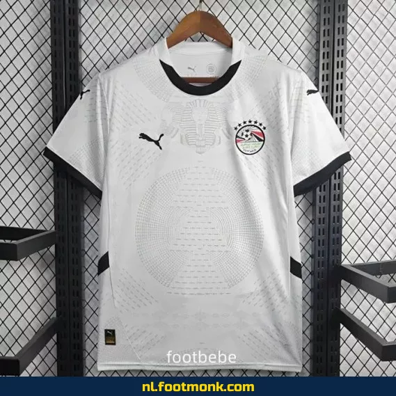 Egypte 2024-2025 Uit tenue Voetbalshirt - Wit | Officieel Voetbalshirt | Heren & Dames | Fanwear | Aanbieding