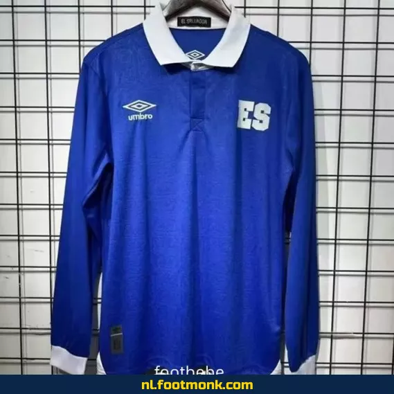 El Salvador Thuisshirt 2025/2026 Lange Mouwen – Officieel Voetbalshirt | Koop Nu
