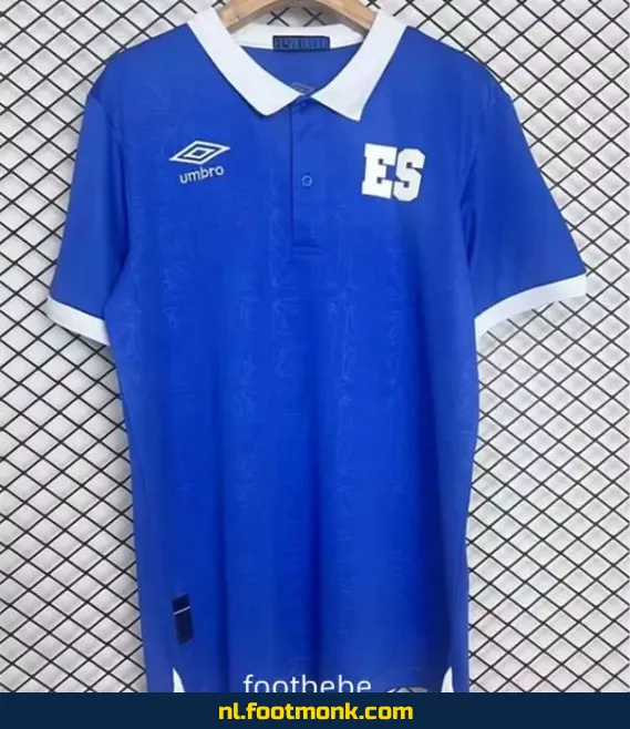 El Salvador Thuisshirt 2025-2026 – Blauw Voetbalshirt | Officieel & Origineel | Dames & Heren
