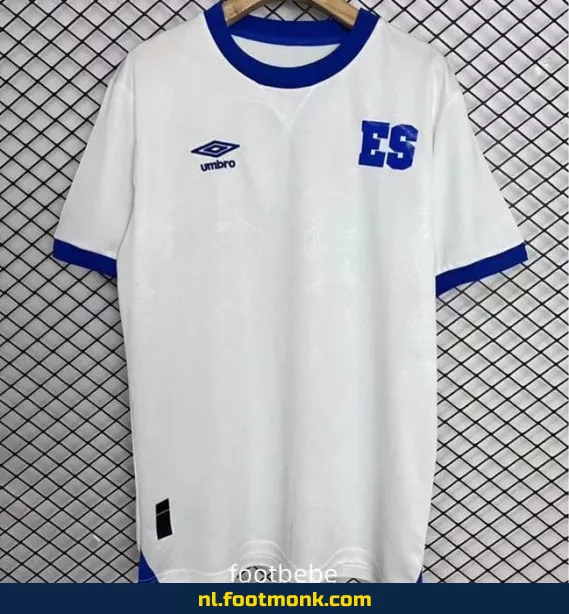 El Salvador Uit-shirt 2025-2026 – Wit Voetbalshirt voor Supporters – Officieel Wedstrijdshirt – Heren en Dames