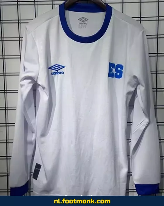 El Salvador Uit-shirt 2025-2026 – Lange mouwen – Officieel voetbalshirt – Heren/Dames – Fanwear aanbieding