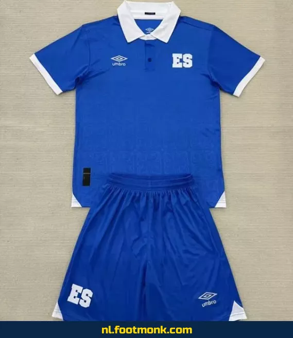El Salvador Thuisshirt Kinderen 2025-2026 – Officieel Voetbalshirt
