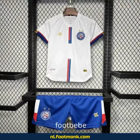 Esporte Clube Bahia Thuisshirt Kinderen 2024-2025 | Officieel Voetbalshirt | Personaliseerbaar | Fanwear