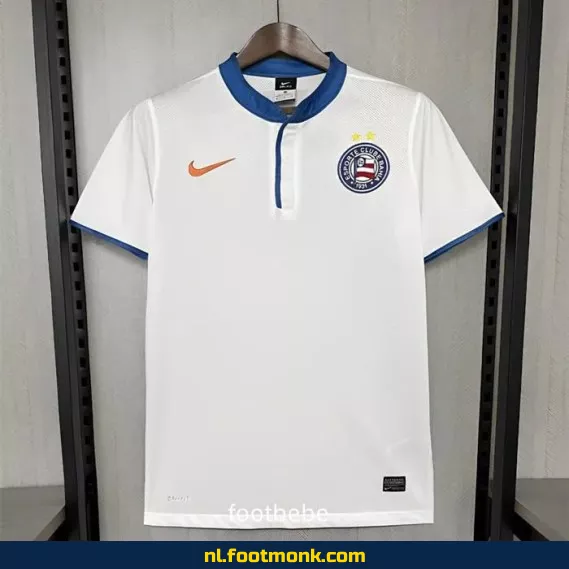 Officieel ESporte Clube Bahia Retro Voetbalshirt 2013-2014 Thuistenue – Vintage Voetbalshirt voor Supporters – Origineel Voetbaltenue Dames/Heren
