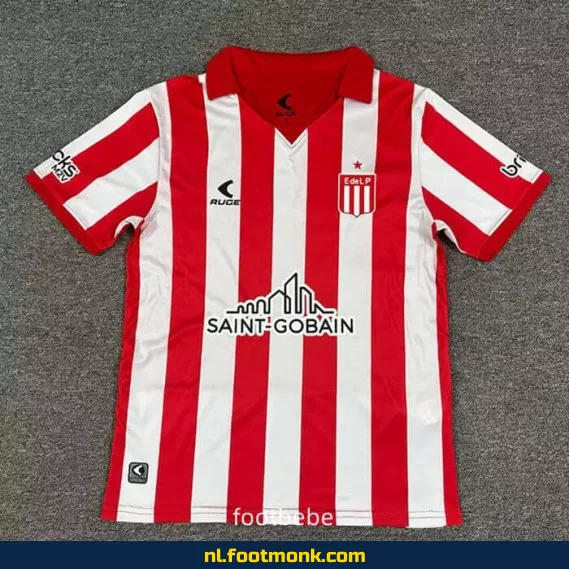 Estudiantes de La Plata Thuisshirt 2025-2026 | Officieel Voetbalshirt | Dames & Heren | Personaliseerbaar | Snelle Levering