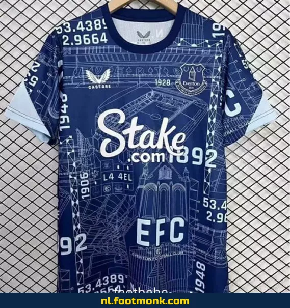 Everton Voetbalshirt 2025-2026 Speciale Editie – Officieel Voetbalshirt | Koop Online