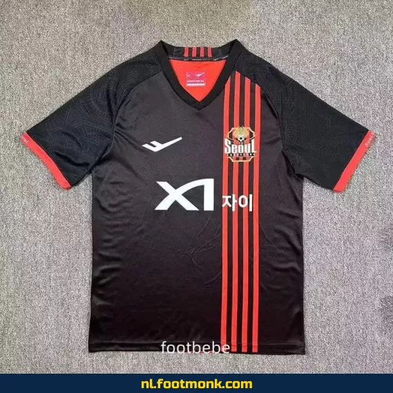 FC Seoul 2025 Thuisshirt Zwart – Officieel Voetbalshirt | Koop Nu