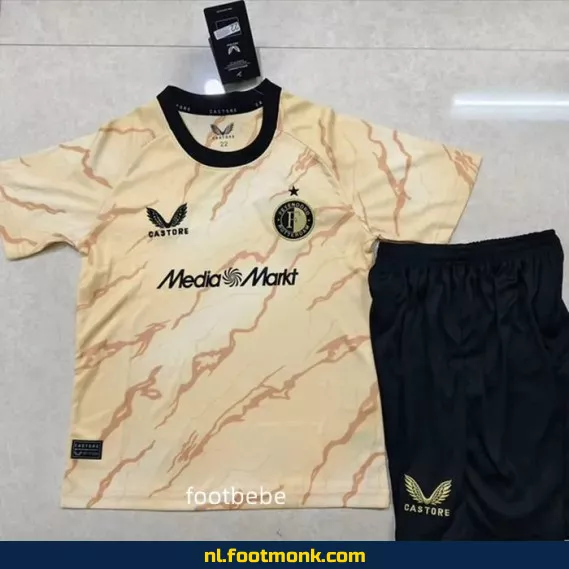 Feyenoord Voetbalshirt Kinderen 2024-2025 Fourth – Officieel Voetbalshirt | Fanwear | Personaliseerbaar