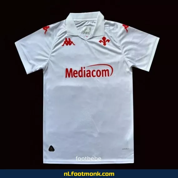 Voetbalshirt Fiorentina 2024-2025 Uitshirt Wit - Origineel & Goedkoop Voetbalshirt Kopen