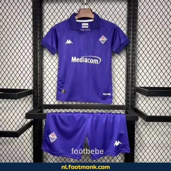 Fiorentina Thuisshirt Kinderen 2024-2025 - Paars | Officieel Voetbalshirt | Voetbalshirt Kinderen | Fanwear Aanbieding