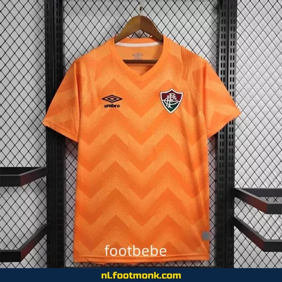 Fluminense 2024-2025 Oranje Trainingsshirt – Officieel Voetbalshirt voor Supporters | Voetbalshirt Dames/Heren | Origineel en Aanbieding