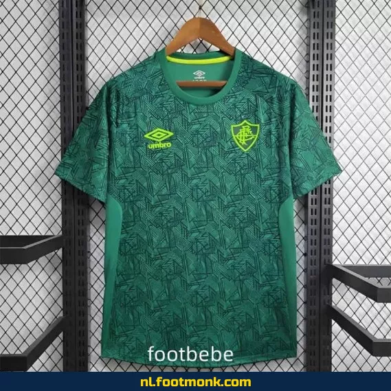 Fluminense Trainingsshirt 2024-2025 - Groen Voetbalshirt | Officieel, Personaliseerbaar | Voor Dames & Heren