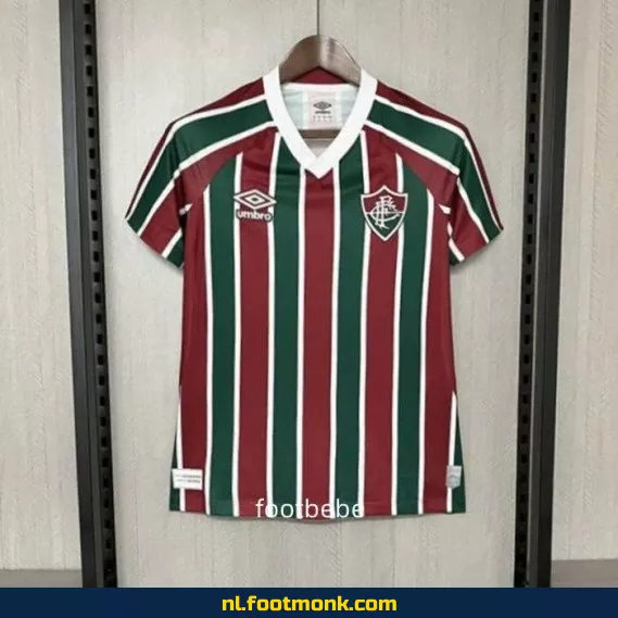 Fluminense Dames Voetbalshirt 2025-2026 Thuistenue – Officieel Voetbaltenue | Personaliseerbaar | Fanwear