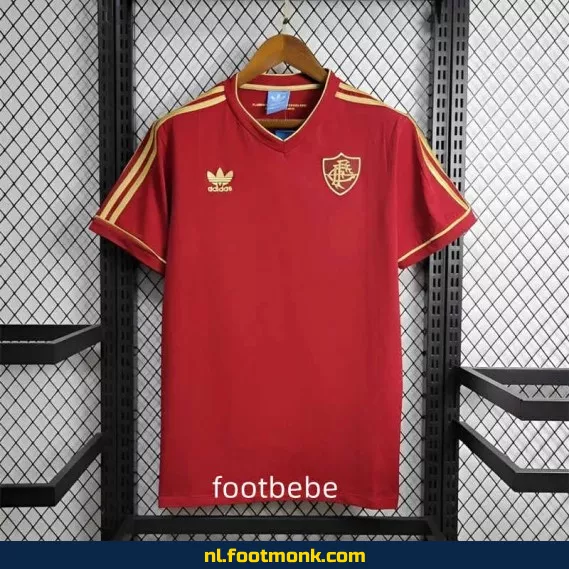 Fluminense vintage voetbalshirt 2015-2016 thuiskleur rood – Officieel retro voetbalshirt