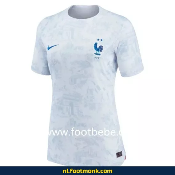 Frankrijk Dames Voetbalshirt 2022 Uit Thuistenue – Officieel WK Shirt
