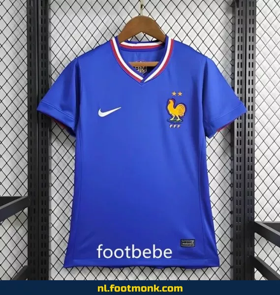 Officieel Frans Thuisshirt Vrouwen Euro 2024 – Blauw Voetbalshirt