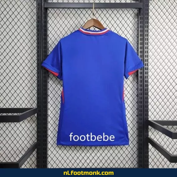 Officieel Frans Thuisshirt Vrouwen Euro 2024 – Blauw Voetbalshirt