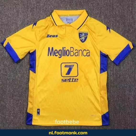 Frosinone Calcio Thuisshirt 2024-2025 – Geel Voetbalshirt | Officieel Voetbaltenue | Heren & Dames | Fanwear | Aanbieding
