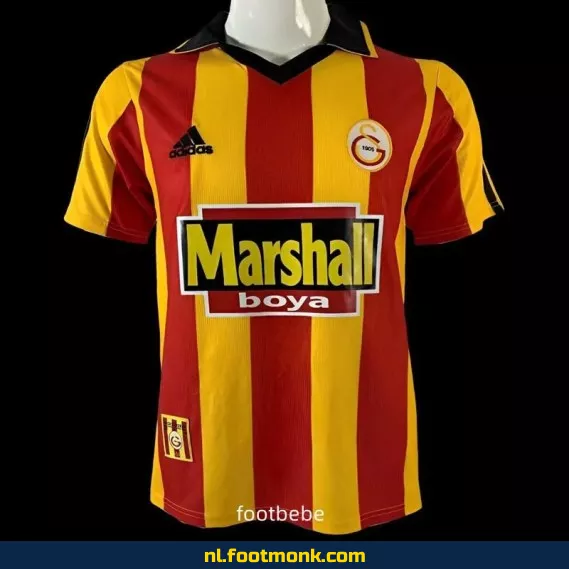 Galatasaray Vintage Voetbalshirt 1999-2000 Thuistenue - Officieel Retro Voetbal Shirt voor Supporters