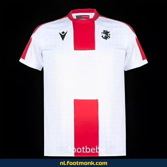 Georgië Thuisshirt 2024 - Wit Voetbalshirt | Officieel Fanwear | Aanbieding