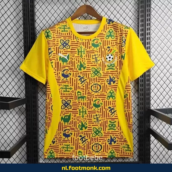 Voetbalshirt Ghana 2024-2025 Trainings – Origineel & Bedrukt, Voetbalshirts Kopen Online