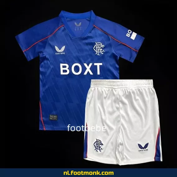 Rangers FC Thuisshirt Kinderen 2024-2025 – Officieel Voetbalshirt | Glasgow Rangers Fanwear