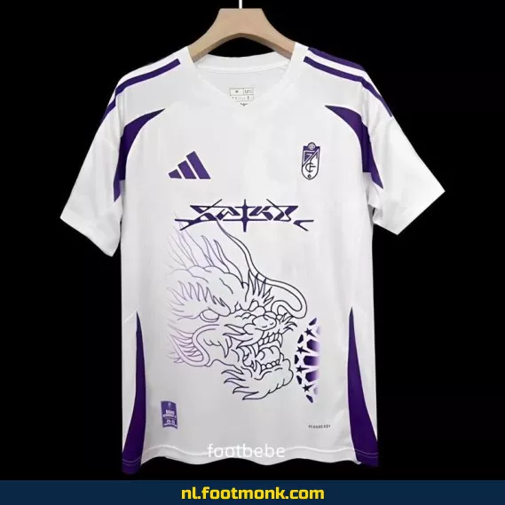 Granada 2024-2025 Vierde Thuisshirt Wit – Officieel Voetbalshirt | Voetbalshirts Dames & Heren | Origineel, Customizen & Aanbiedingen