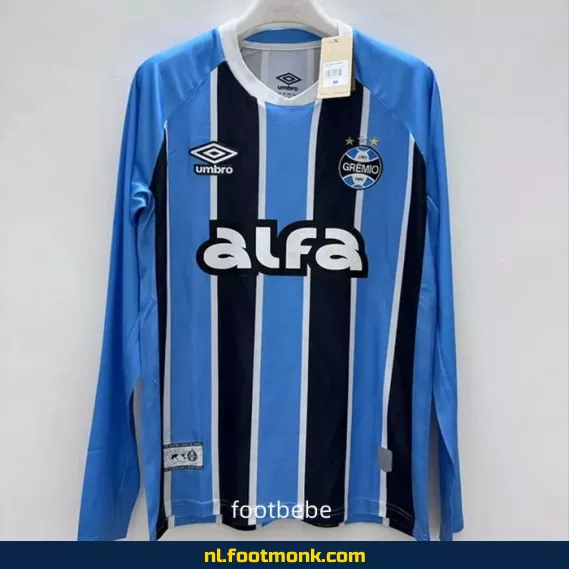 Grêmio Thuisshirt 2025-2026 Lange Mouwen – Officieel Voetbalshirt | Koop Nu