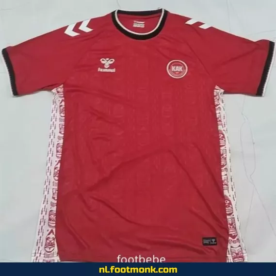 Groenland Thuisshirt 2025/2026 - Rood Voetbalshirt | Officieel, Personaliseerbaar | Dames & Heren