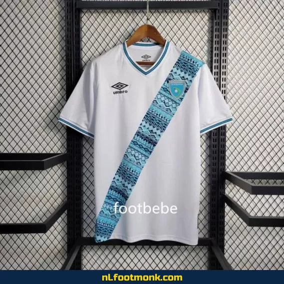 Guatemala Thuisshirt 2023-2024 – Wit Voetbalshirt | Officieel Voetbaltenue | Dames & Heren | Personaliseerbaar | Snelle Levering