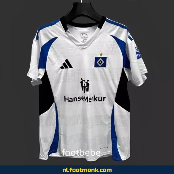 HSV Thuisshirt 2024/2025 – Wit Voetbalshirt voor Dames & Heren – Officieel HSV Tenue – Bestel Nu Online