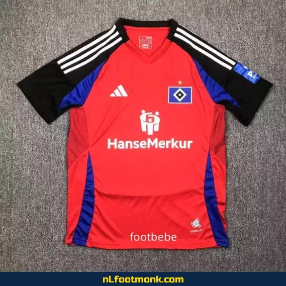 HSV 2024-2025 thuisshirt rood – Officieel voetbalshirt | Voetbalshirts heren/dames/kinderen | Origineel HSV tenue