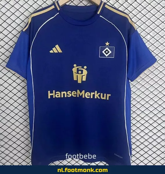 Officieel HSV Uit-shirt 2025/2026 – Voetbalshirt Heren/Dames – Origineel Voetbaltenue – HSV Fanwear – Aanbieding