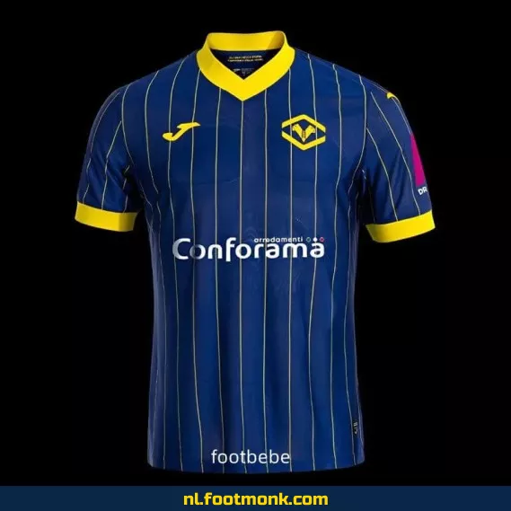 Officieel Hellas Verona Thuisshirt 2024-2025 | Voetbalshirt Dames & Heren | Origineel Voetbaltenue | Personaliseerbaar