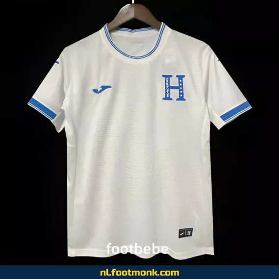 Honduras Thuisshirt 2024-2025 – Wit Voetbalshirt | Officieel Voetbalshirt | Voetbalshirt Dames/Heren | Personaliseerbaar Voetbalshirt