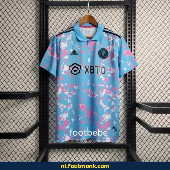 Inter Miami 2023-2024 Derde Thuisshirt Blauw – Officieel Voetbalshirt voor Heren en Dames – Koop Nu Online