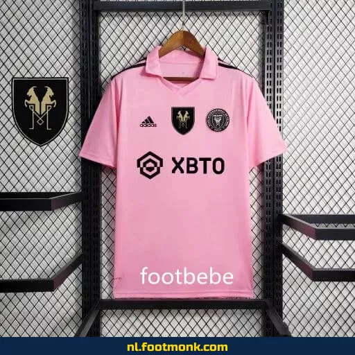 Inter Miami 2023/2024 Thuisshirt Roze met Clubpatch – Officieel Voetbalshirt voor Dames & Heren – Bestel Nu Online