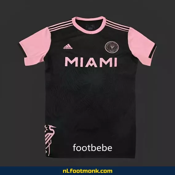 Inter Miami 2023-2024 voetbalshirt - zwart & roze - officieel voetbalshirt voor heren en dames - fanwear aanbieding