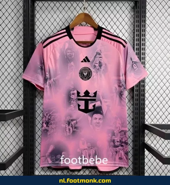 Inter Miami 2024-2025 Kampioen Editie Roze Voetbalshirt – Officieel Voetbaltenue | Heren, Dames & Kinderen | Personaliseerbaar