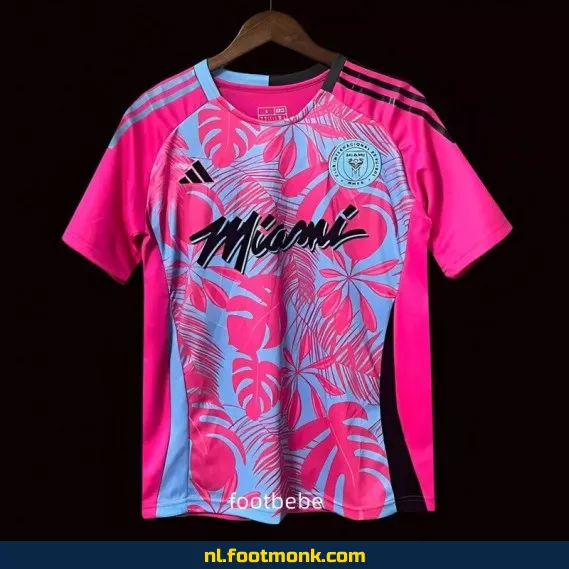 Inter Miami voetbalshirt 2024-2025 - Roze Rood - Officieel voetbalshirt voor heren, dames en kinderen - Bestel nu online