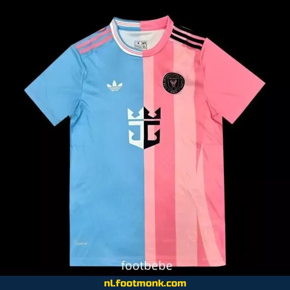 Inter Miami Voetbalshirt 2025-2026 - Roze & Blauw - Officieel Thuistenue - Fanwear voor Dames & Heren