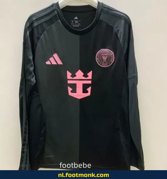 Inter Miami 2025-2026 Uit Shirt Lange Mouwen – Officieel Voetbalshirt | Koop Nu Online