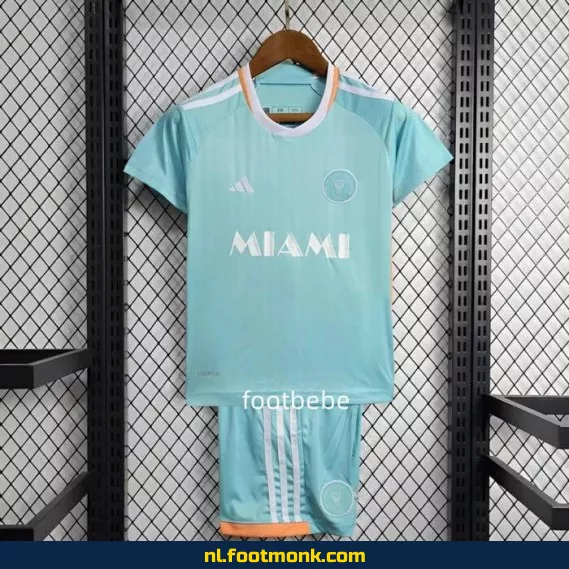 Inter Miami Derde Tenue 2024-2025 Kinderen - Blauw Voetbalshirt | Officieel | Aanbieding