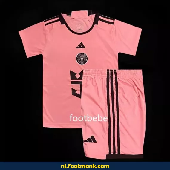 Inter Miami Kinder Voetbalshirt 2024 – Roze Thuisshirt – Officieel Voetbalshirt