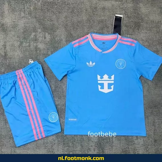 Inter Miami Derde Thuisshirt Kinderen 2025-2026 – Blauw Voetbalshirt | Officieel | Aanbieding