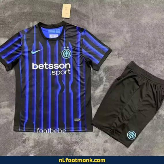 Inter Milan Thuisshirt Kinderen 2025-2026 | Officieel Voetbalshirt | Snelle Levering
