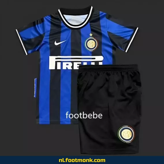 Inter Milan Vintage Voetbalshirt Kinderen - Thuistenue 2009-2010 | Officieel Voetbalshirt | Retro Voetbalshirt | Voetbalshirt Kopen
