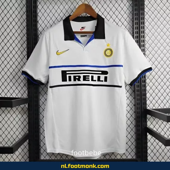 Inter Milan Vintage Voetbalshirt 1998-1999 Uit Thuistenue - Officieel Retro Voetbalshirt